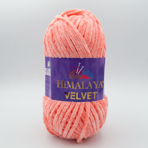 Пряжа Himalaya Velvet 90023 (персик)