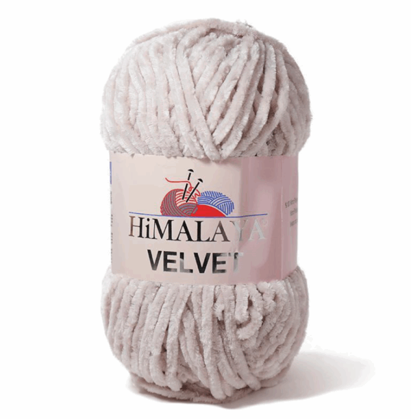 Пряжа Himalaya Velvet 90042 (крем-брюле)