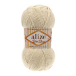 Пряжа Alize Baby Best 01 (молочный)