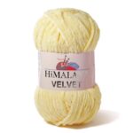 Пряжа Himalaya Velvet 90002 (светло-желтый)