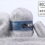 Пух норки (синяя этикетка) 802 (светло-серый)