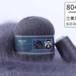 Пух норки (синяя этикетка) 804 (серо-голубой)