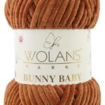 Пряжа Wolans Bunny baby 28 (терракот)