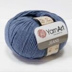 Пряжа YarnArt Jeans 68 (серо-голубой)