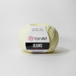 Пряжа YarnArt Jeans 86 (светло-желтый)