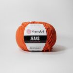 Пряжа YarnArt Jeans 85 (оранжевый)