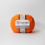 Пряжа YarnArt Jeans 77 (морковный)