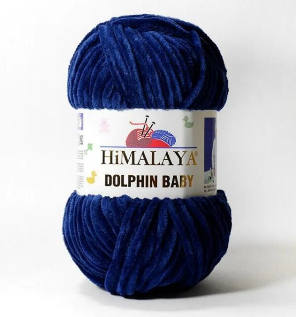 Пряжа Himalaya Dolphin Baby 80321 (темно-синий) Пряжа Himalaya Dolphin Baby 80321 (темно-синий)