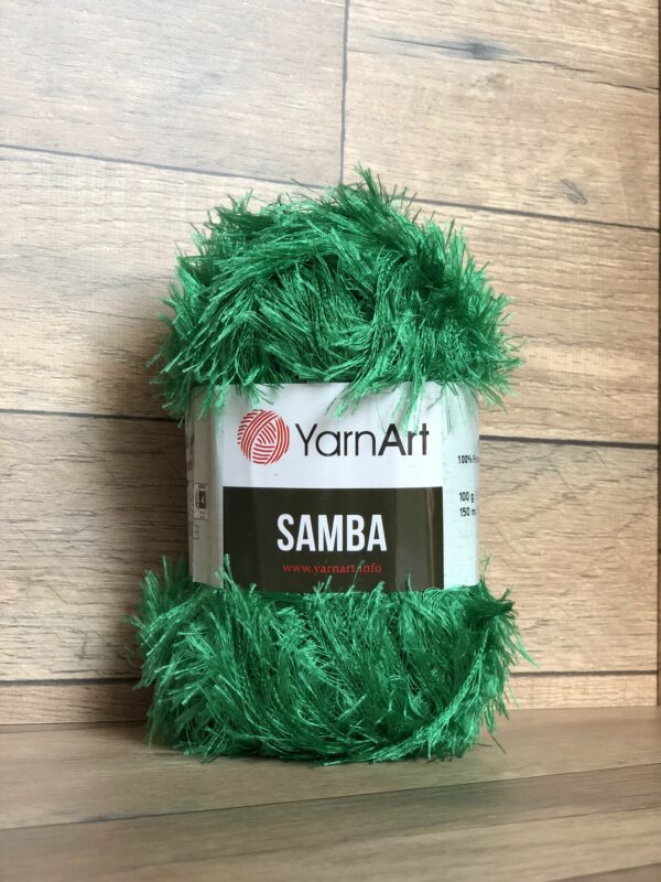 Пряжа YarnArt Samba 78 (зеленый)