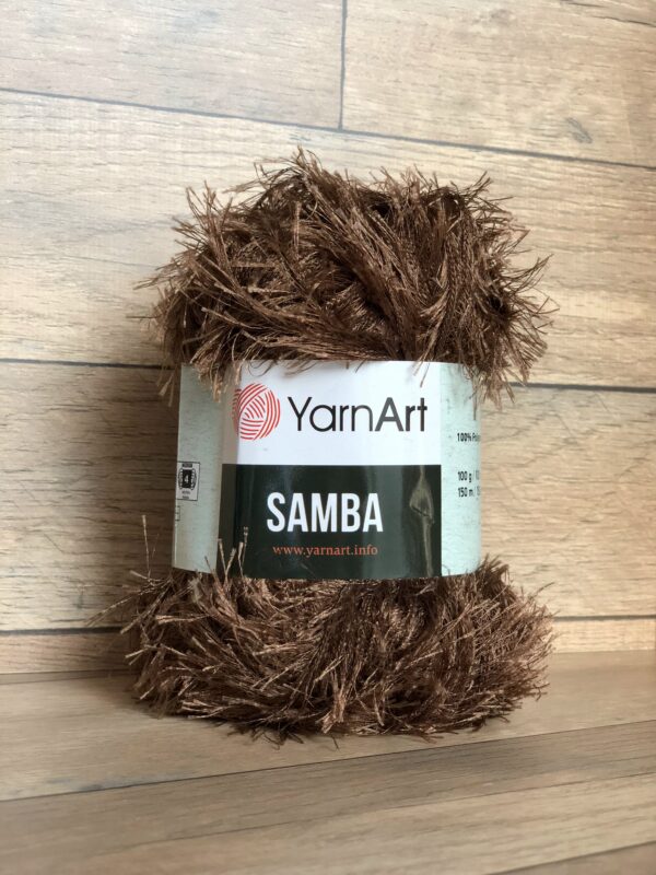 Пряжа YarnArt Samba 2034 (коричневый)