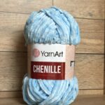 Пряжа YarnArt Chenille 549 (голубой)