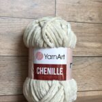 Пряжа YarnArt Chenille 545 (молочный)