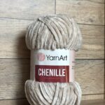 Пряжа YarnArt Chenille 571 (светло-бежевый)