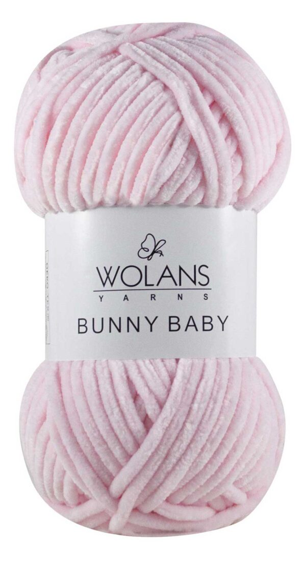 Пряжа Wolans Bunny baby 04 (светло-розовый)