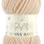 Пряжа Wolans Bunny baby 42 (бледный персик)