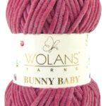 Пряжа Wolans Bunny baby 52 (орхидея)