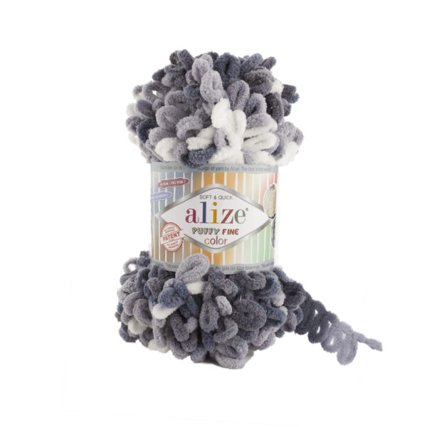 Пряжа Alize Puffy Fine Color 5925