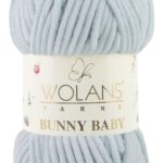 Пряжа Wolans Bunny baby 49 (светло-сиреневый)