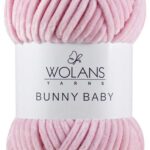 Пряжа Wolans Bunny baby 05 (розовый)