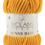 Пряжа Wolans Bunny baby 37 (горчица)