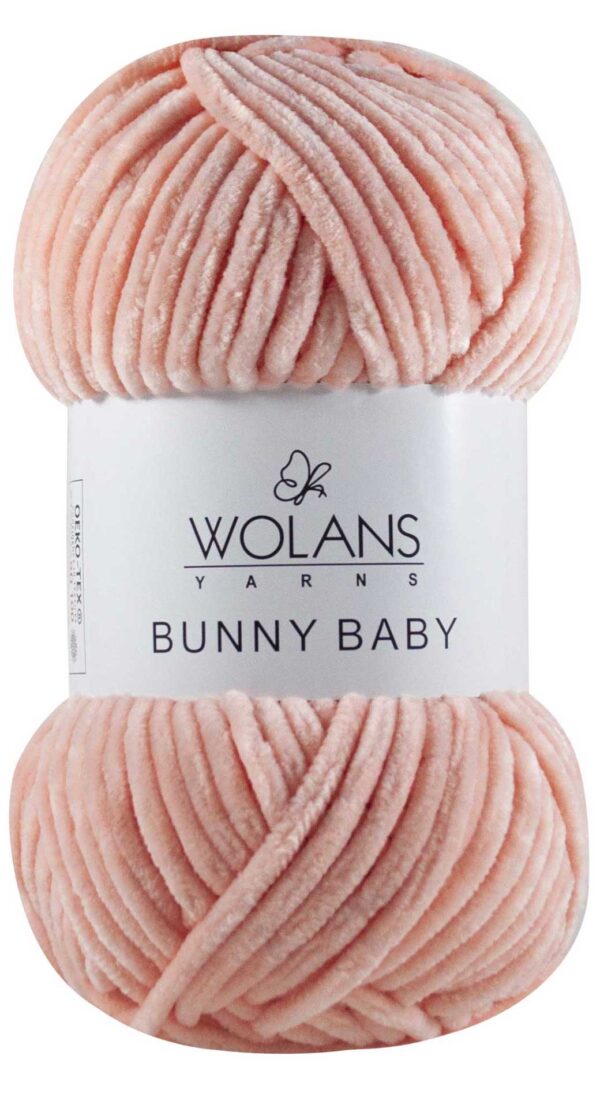 Пряжа Wolans Bunny baby 21 (персик)