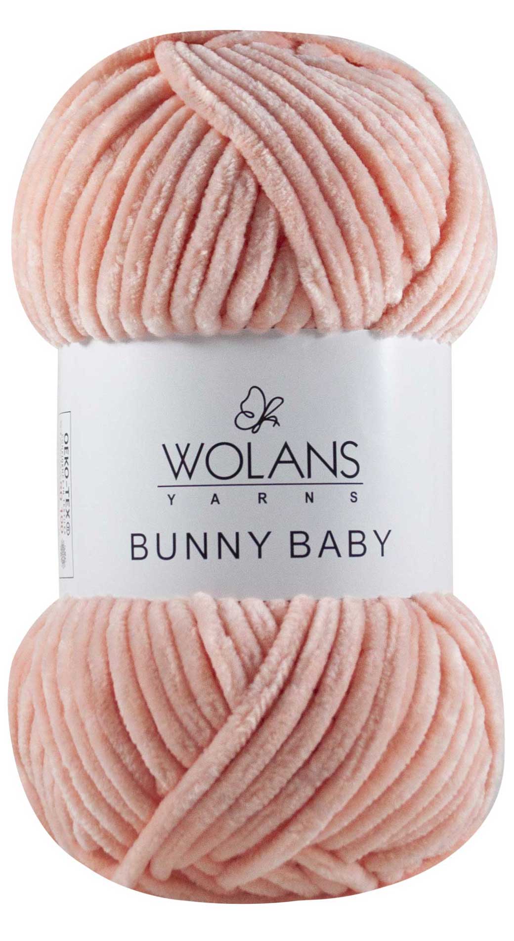 Пряжа Wolans Bunny baby 21 (персик)