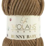 Пряжа Wolans Bunny baby 41 (молочный шоколад)