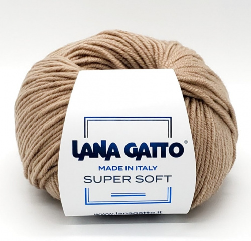 Пряжа Lana Gatto Super Soft 10046 (бежевый)