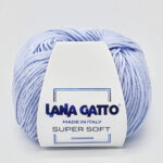 Пряжа Lana Gatto Super Soft 12260 (голубой)