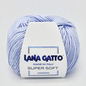 Пряжа Lana Gatto Super Soft 12260 (голубой)