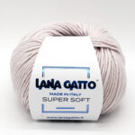 Пряжа Lana Gatto Super Soft 13701 (слоновая кость)