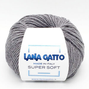 Пряжа Lana Gatto Super Soft 20742 (серый)