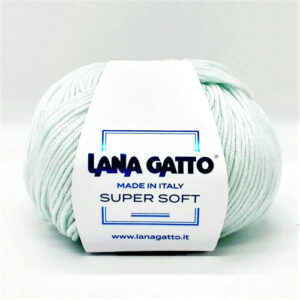 Пряжа Lana Gatto Super Soft 5281 (светлая мята)