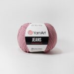 Пряжа YarnArt Jeans 65 (пыльная роза)