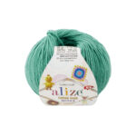 пряжа Alize Cotton Gold Hobby NEW 610 (темная мята)