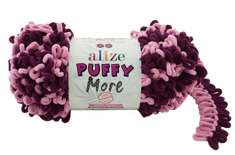 Пряжа Alize Puffy More 6278