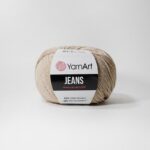 Пряжа YarnArt Jeans 87 (бежевый)