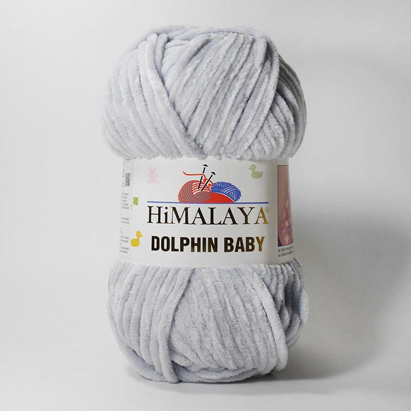 Пряжа Himalaya Dolphin Baby 80325 (светло серый)