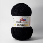 Пряжа Himalaya Dolphin Baby 80311 (черный)