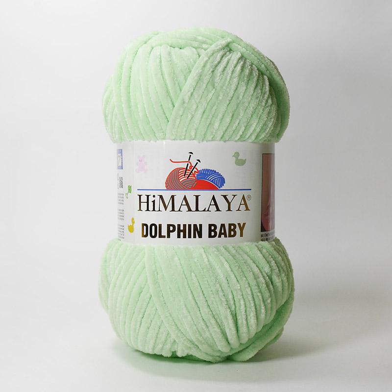 Пряжа Himalaya Dolphin Baby 80350 (салатовый)