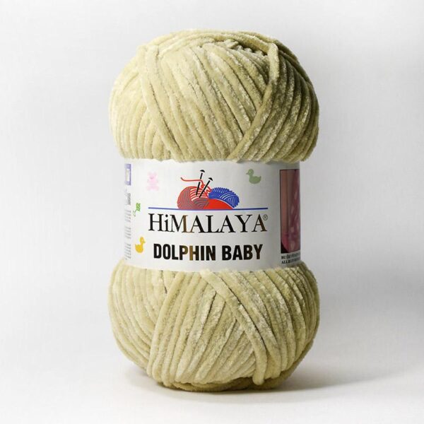 Пряжа Himalaya Dolphin Baby 80359 (оливковый)