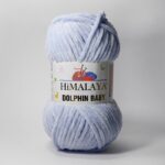 Пряжа Himalaya Dolphin Baby 80344 (серо-голубой)