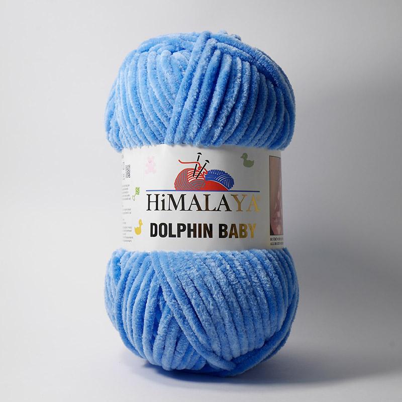 Пряжа Himalaya Dolphin Baby 80327 (голубой)