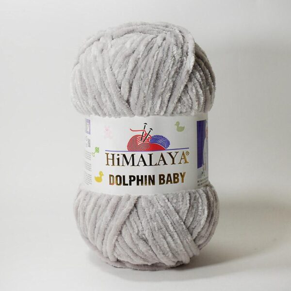 Пряжа Himalaya Dolphin Baby 80357 (пепельный)