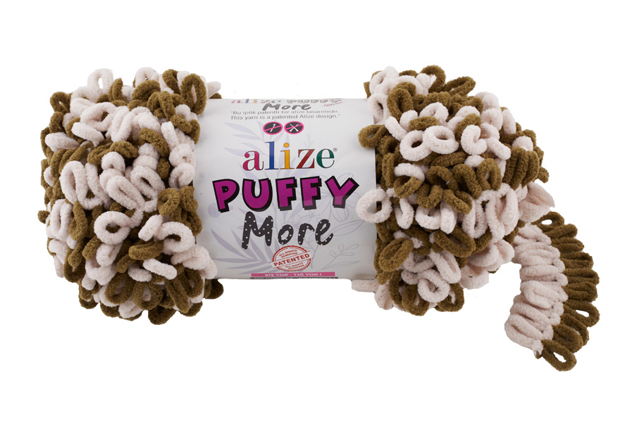 Пряжа Alize Puffy More 6264