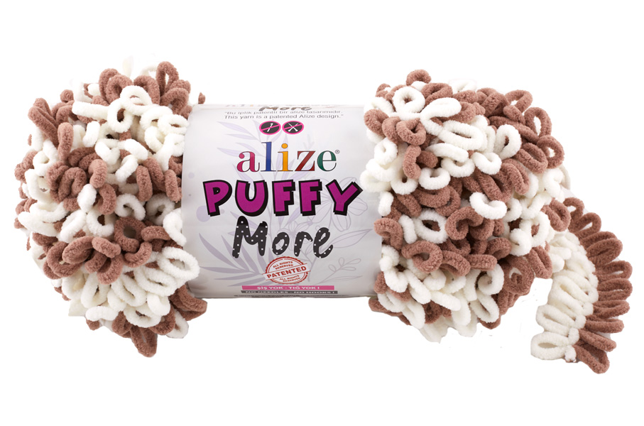 Пряжа Alize Puffy More 6261