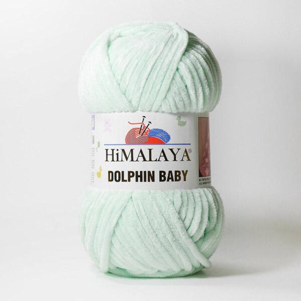 Пряжа Himalaya Dolphin Baby 80307 (мята)