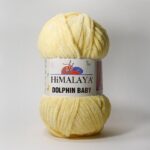 Пряжа Himalaya Dolphin Baby 80302 (светло желтый)