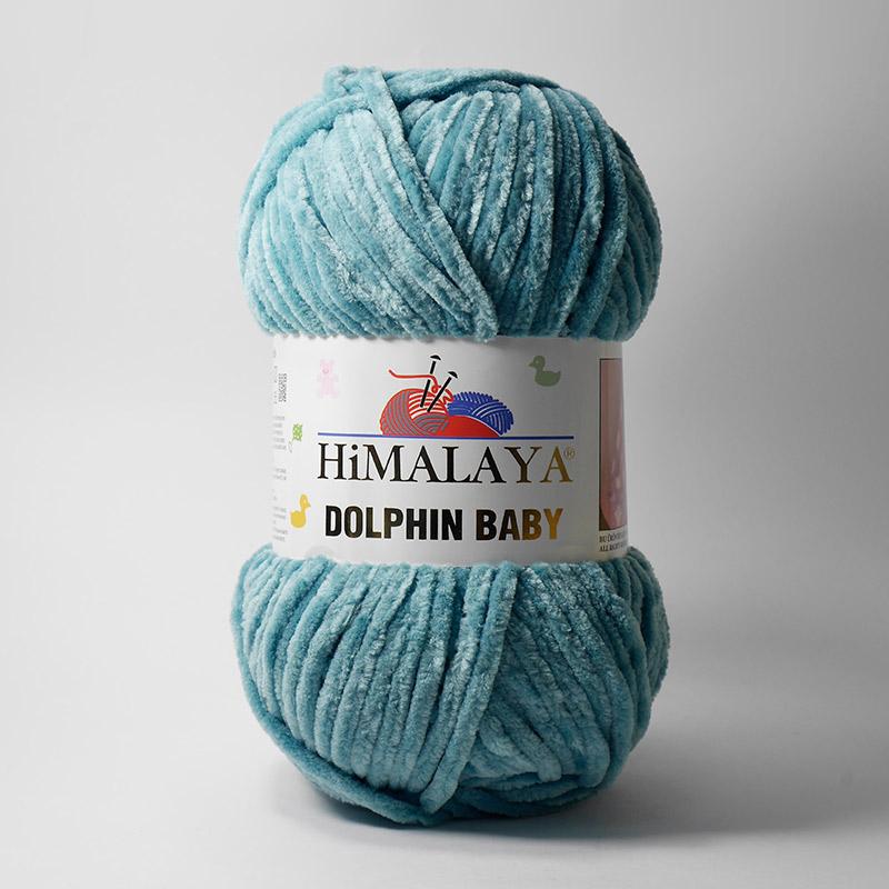 Пряжа Himalaya Dolphin Baby 80354 (темная мята)