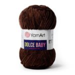 Пряжа YarnArt Dolce Baby 775 (шоколадный)